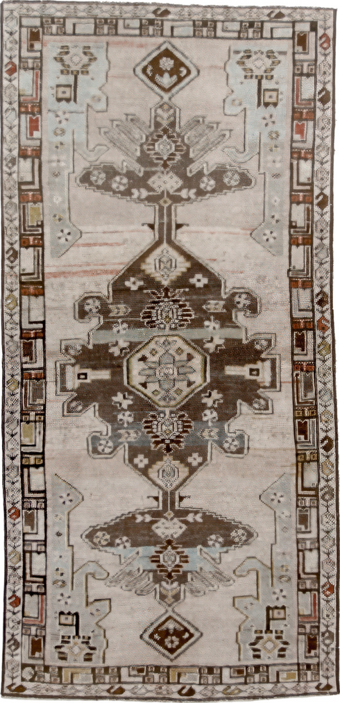 Vintage NW Persian Runner Rug (3' x 6')